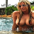 Swapping beach