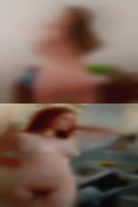 Wild woman person in bed.